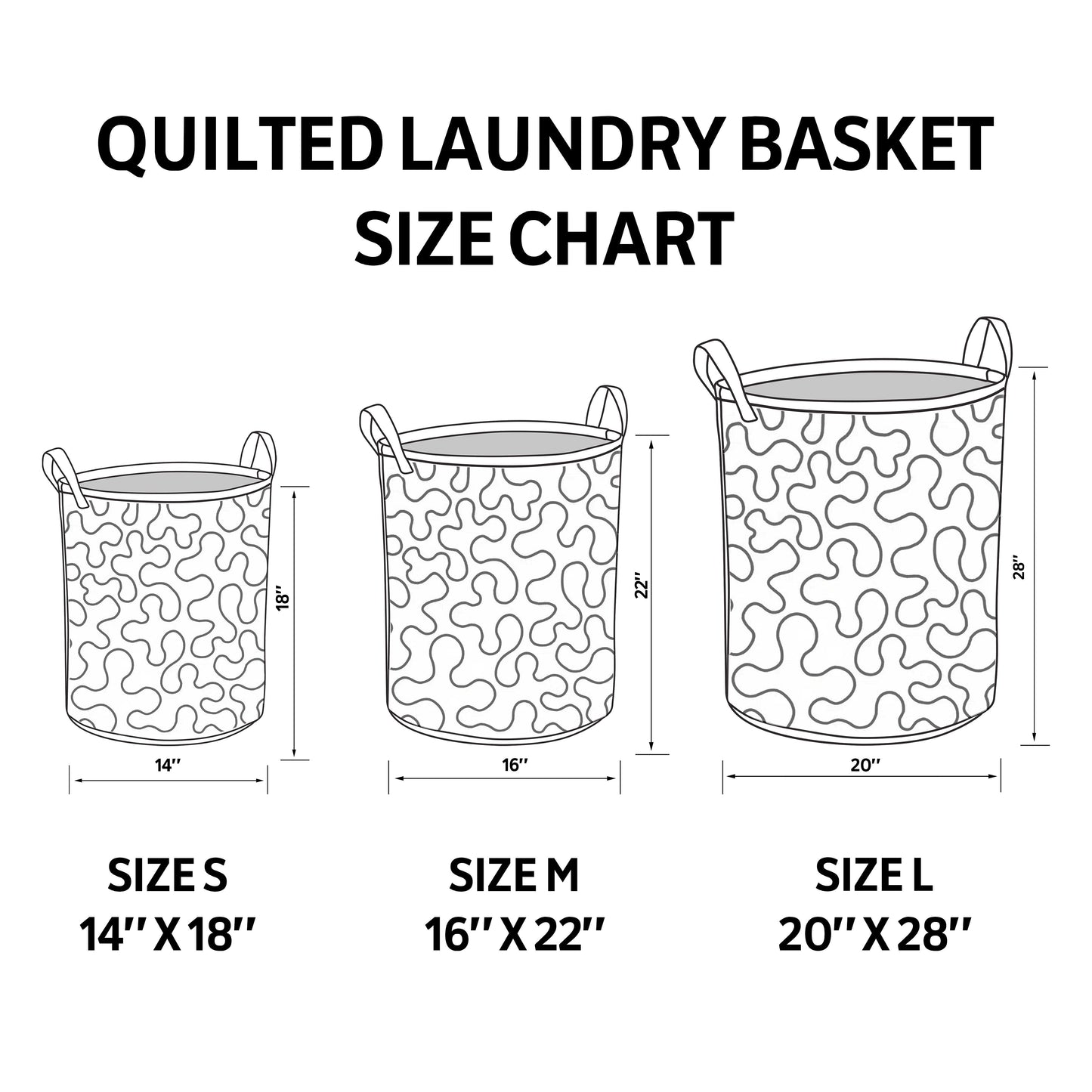 Cat Carnival Quilted Laundry Basket
