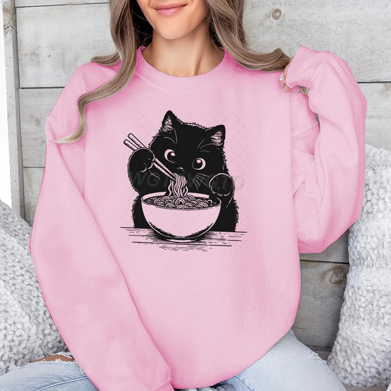 Ramen Cat Sweatshirt