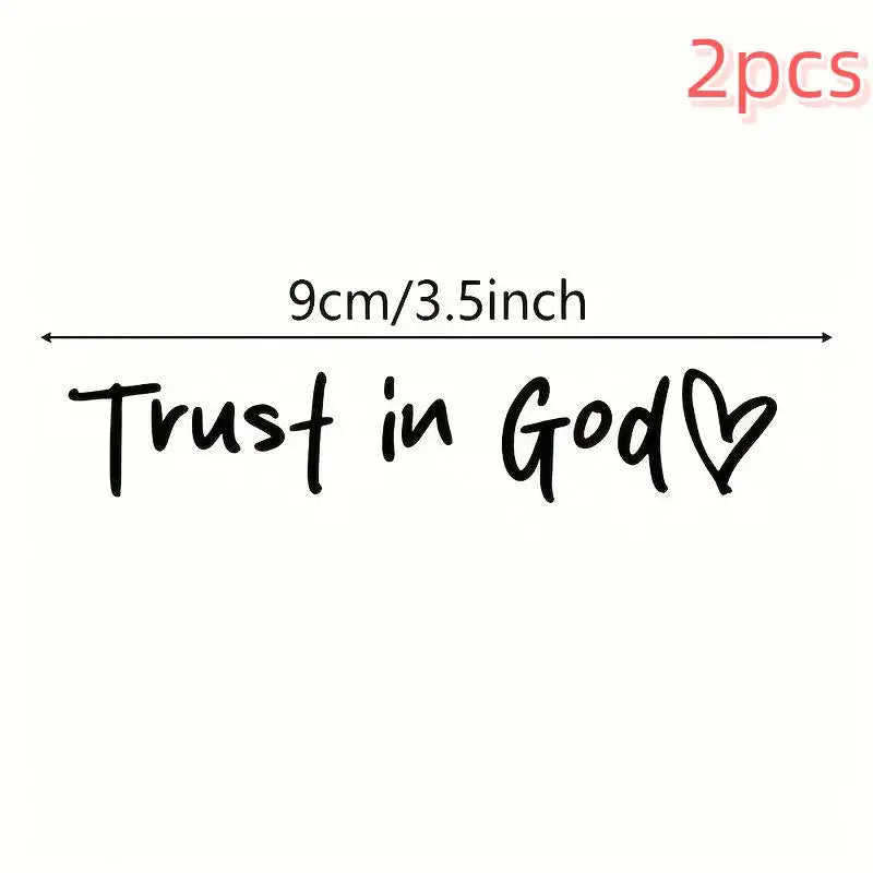 Trust in God Sticker