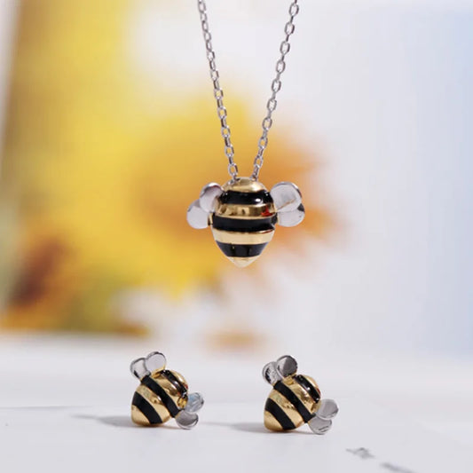 Bumble Bee Necklace