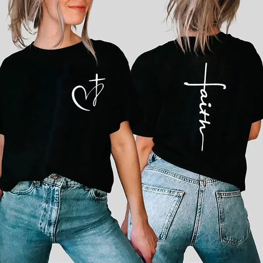 Heart Cross T-shirt