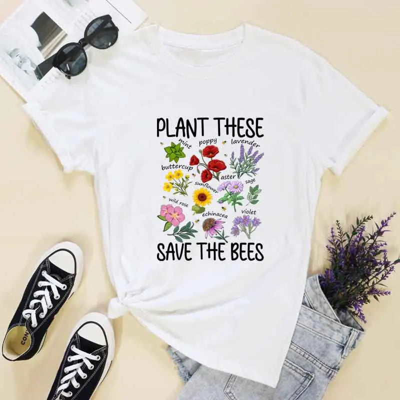 Plant These Save The Bees Shirt