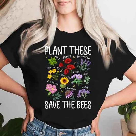 Plant These Save The Bees Shirt