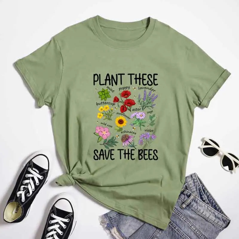 Plant These Save The Bees Shirt