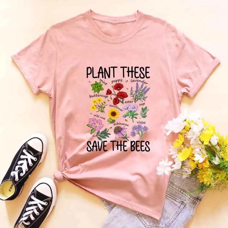 Plant These Save The Bees Shirt